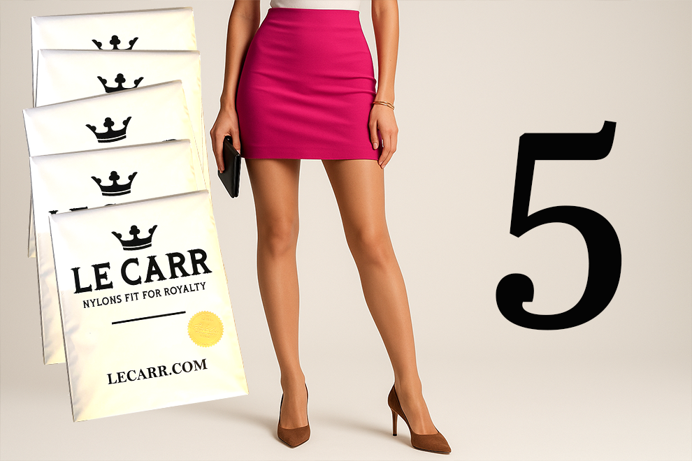 🌸 Sorority Rush Week Pantyhose Bundle (5 Pairs)
