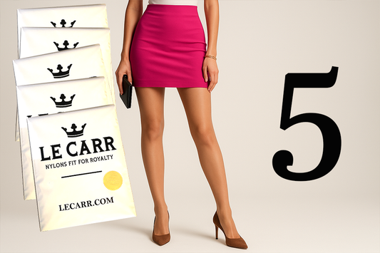 🌸 Sorority Rush Week Pantyhose Bundle (5 Pairs)